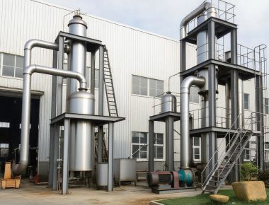 Σύστημα εξατμίσματος αποβλήτων Mvr Πολλαπλής επίδρασης πέφτει λεπτή αυτόματη ταινία 1600lph