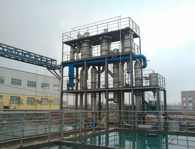 Εξοπλισμός Κρυσταλλοποίησης κενού πολλαπλών επιδράσεων εξατμιστήρα 1600lph για λύματα