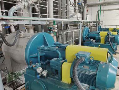 Ο αλατισμένος διπλός σκηνικός προωθητής χωρισμού ωρ. υποβάλλει σε φυγοκέντρωση