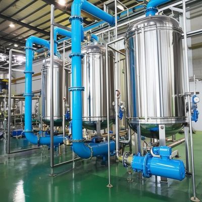 Μηχανικές εγκαταστάσεις εξατμιστήρων MVR επανασυμπίεσης ατμού