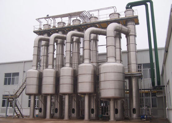 10t/Hr Pillowplate Exchange Mee Multiple Effect Εξατμιστήρας για συγκέντρωση χλωριούχου νατρίου