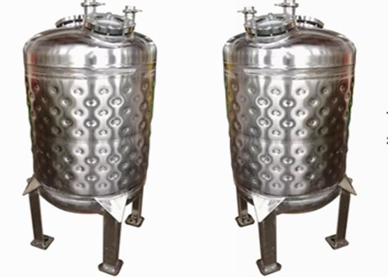 Δεξαμενή σακακιών πιάτων μαξιλαριών SS316L 2000L για τη ζύμωση μπύρας