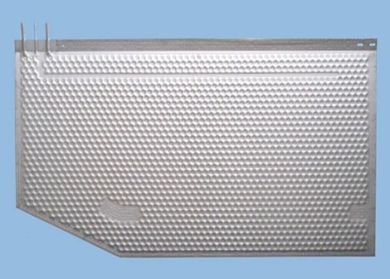 0.3-1.2mm Προσαρμοσμένο καμπύλη μαξιλάρι Dimple Πλάκα Ανταλλάκτη θερμότητας