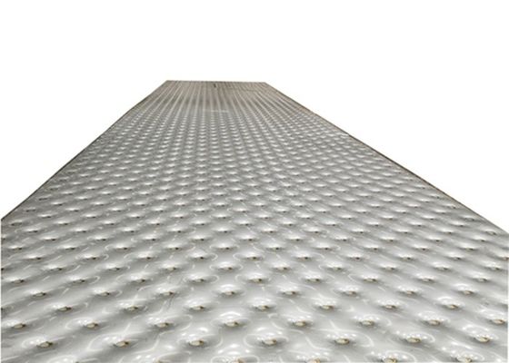 0.3-1.2mm Προσαρμοσμένο καμπύλη μαξιλάρι Dimple Πλάκα Ανταλλάκτη θερμότητας