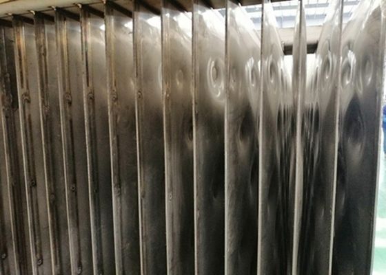 SS304 ενωμένος στενά λέιζερ ανταλλάκτης θερμότητας πιάτων μαξιλαριών στη βιομηχανία μαύρου ποτού