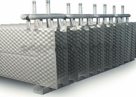 ανταλλάκτης θερμότητας πιάτων 2x12m θερμο με το ευρύ πιάτο μαξιλαριών σωλήνων